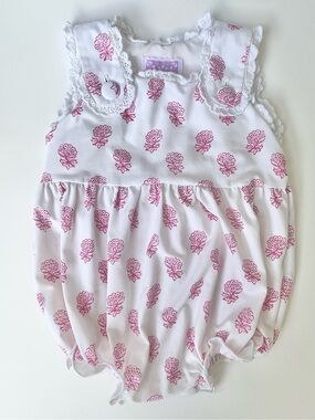 Poppy Kids Co 18 Months Bubble — Baby/Toddler Girl Floral Summer Boutique Romper